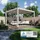 Weide Deluxe 3,6 x 4 m Lamellendach Beige
