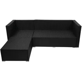 Mendler HWC-F57 Loungeset schwarz