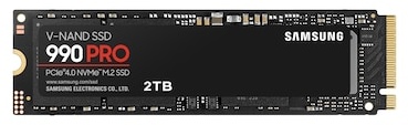 Samsung 990 PRO NVMe SSD 2 TB M.2 PCIe 4.0 3D-NAND TLC