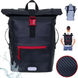 Elephant Gin Time Bag Rucksack Schwarz