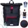 Elephant Gin Time Bag Rucksack Schwarz
