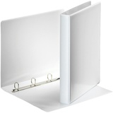 Esselte 49701 Ringbuch Präsentation, mit Taschen, A4, PP, 4 Ringe, 20 mm, weiss