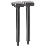 Royal Gardineer Umweltfreundlicher Solar-Maulwurfschreck 2er-Set