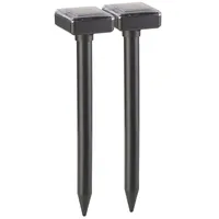 Royal Gardineer Umweltfreundlicher Solar-Maulwurfschreck 2er-Set