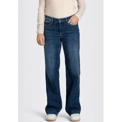 Weite Jeans »Dream Wide authentic«, mit formendem Shaping-Effekt, Gr. 32 - Länge 32, cobalt authentic wash32, , 50825713-32 Länge 32