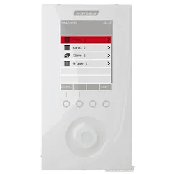 WAREMA Wisotronic 2-Kanal Steuerung #1002844 #1002845 #1002856 #1002857 #1002868 #1002869 (Ausführung Leistungsteil: Aufputz / AP Schwarz)