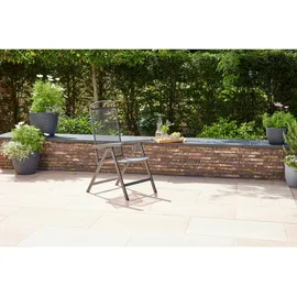 Siena Garden Elda Klappsessel Gartenstuhl 59,5 x 103,5 x 103 cm matt-anthrazit