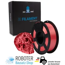 Your Droid yourDroid BioSilk PLA PLUS Filament Rot 1.75mm 1kg 3D-Drucker