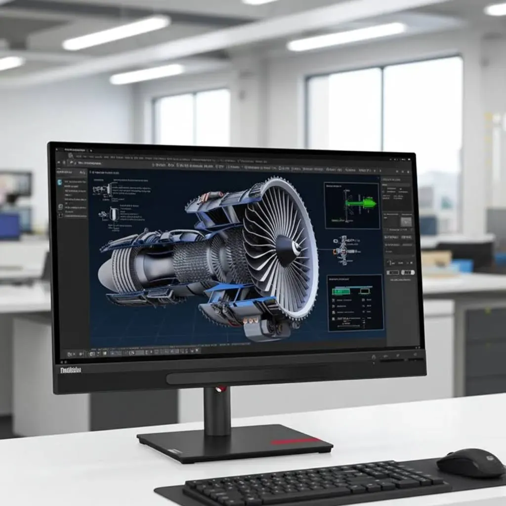 Lenovo ThinkVision 27 3D UHD-USB-C-Docking-Monitor