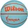 Wilson WNBA DRV Basketball Aqua/Orange 6