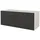 altdecor NOA-2 Lowboard 100 cm x 40 cm x 40 cm Schwarz Holzwerkstoff
