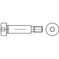 Industrial Quality Supplies ISO 7379 Pass-Schulterschraube Schaftpassung f9 M10x40