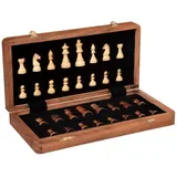 Atmosphera - Schachspiel Aus Holz, 30,5 X 30,5 cm