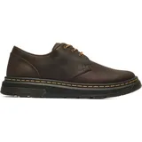 Dr. Martens Crewson Lo 3 Eye Schuhe Dark Brown Crazy Horse 44