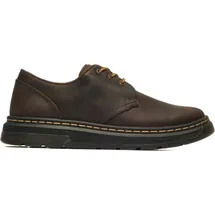 Dr. Martens Crewson Lo 3 Eye Schuhe Dark Brown Crazy Horse 44