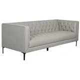 Lounge Sofa Troia Dreisitzer Light Grey