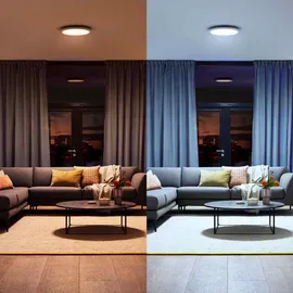 Philips Aurelle Panel 1 rund Aluminium