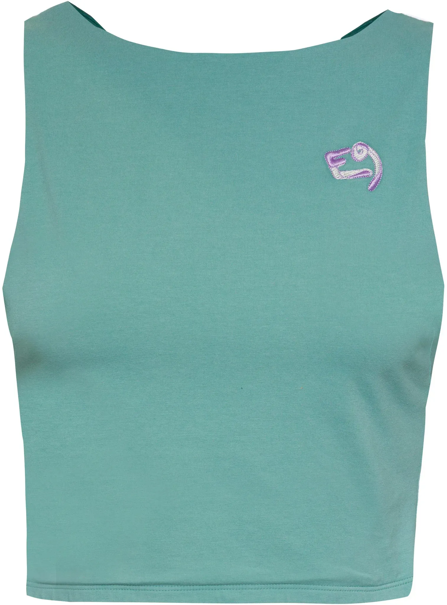 E9 GRACE Croptop Damen in thymus, Größe M - grün