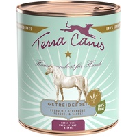 6 x 800g Pferd & Steckrübe, Fenchel und Salbei Terra Canis