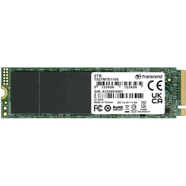 Transcend MTE110S SSD 2TB, M.2 2280 / M-Key / PCIe 3.0 x4 (TS2TMTE110S)