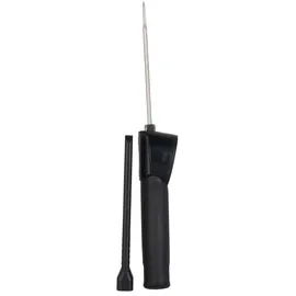 HENDI Einstechthermometer 12 cm Metall schwarz