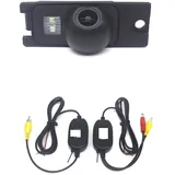 Auto Rückfahrkamera Für Volvo V70 R XC70 2000 2001 2002 2003 2004 2005 2006 2007 CCD Full HD Nachtsicht Rückfahrkamera RCA Rückfahrkamera Backup Kamera(Camera with Wireless)