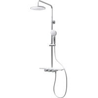 Schulte DuschMaster Rain III Modern White Style mit Ablage