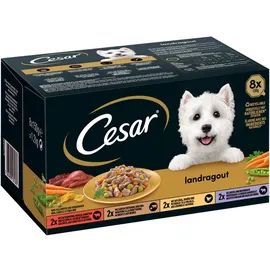 Cesar Landragout Vielfalt in Sauce 8 x 150 g