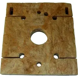 Wolf Wärmedämmung hinten 620X570X60 1603540 für NK-32/40