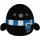 Squishmallows Jazwares Squishmallows Harry Potter Ravenclaw 25 cm Schwarz