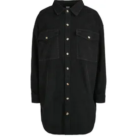 URBAN CLASSICS Corduroy Hemd Black S