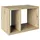 Phoenix Raumteiler-Regal »Fortuna«, BxHxL: 58 x 39,2 x 34 cm, Holz - beige