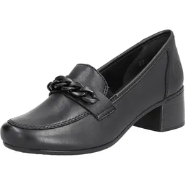Rieker Pumps modischer Zierschnalle schwarz