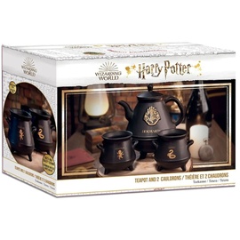ABYstyle Harry Potter Teekanne mit Hogwarts-Kessel-Set