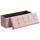 Songmics Sitzhocker mit Stauraum 38 x 110 x 38 cm Pastellrosa