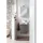 Fackelmann Waschbeckenunterschrank 44 x 60 x 24,3 cm Grau