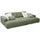KAWOLA Big Sofa MIKA Feincord olivgrün