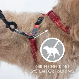 Ezydog Crosscheck Harness - Hundegeschirr Red XL
