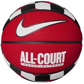 Nike Unisex – Erwachsene Everyday All Court 8P Graphic Basketball, University red/Black/Black/White, 7