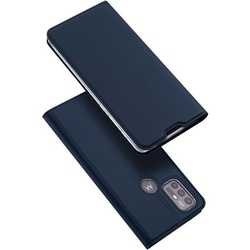 Dux Ducis Skin Pro Series Bookcover (Motorola Moto G10, Motorola Moto G30), Smartphone Hülle, Blau