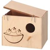 Ferplast 25x17x17 Cm Wood Vogelnest - Brown - L