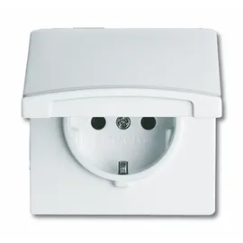 Busch-Jaeger Steckdoseneinsatz 1 St. Alpinweiß