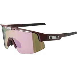 Bliz Matrix Small 70070430 Matt Burgundy/Brown w Rose Multi