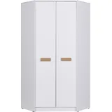 marmex Möbel Grant G8 weiß mit Soft-Close-System 91x195x91cm - Weiß