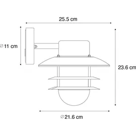 QAZQA Shell (IP44) Grau