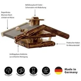 dehner natura premium Dehner Natura Futterhaus Wendelstein, geflammt,