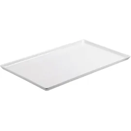 APS 83923 Tablett GN 1/1 "Float, 53 x 32,5 cm, Höhe 3 cm, Melamin, weiß