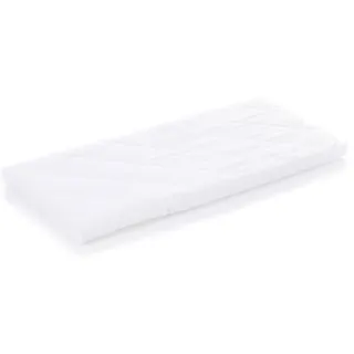 fillikid Beistellbettmatratze Nino, Weiß, 45 x 90 cm, Bezug abnehmbar/waschbar, atmungsaktiv, Babymöbel, Babybetten, Beistellbetten