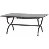 MBM Romeo Ausziehtisch 100 x 165 x 73 cm Schwarz