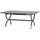 MBM Romeo Ausziehtisch 100 x 165 x 73 cm Schwarz
